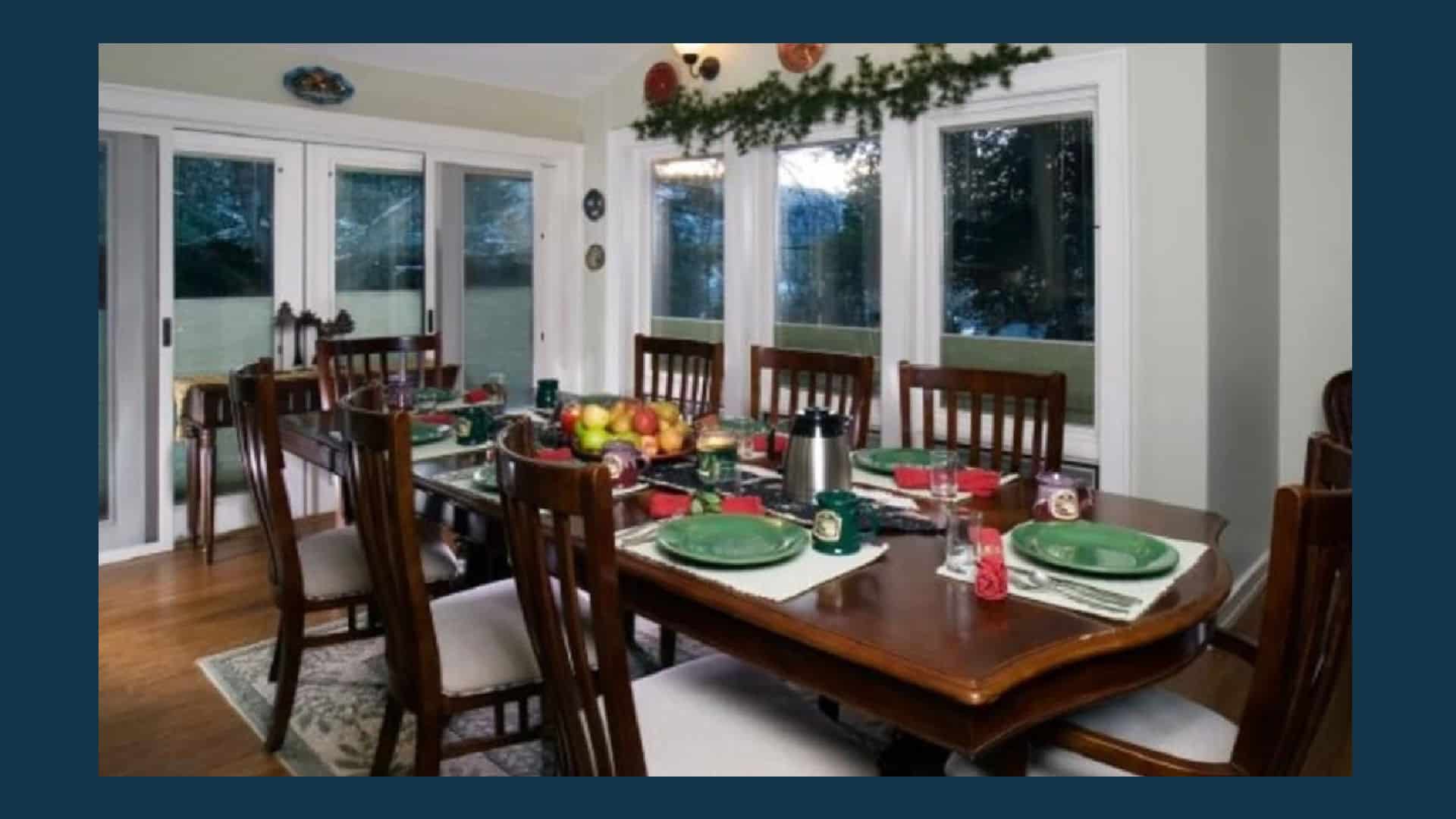 Old Parkdale Inn Dining Room Table