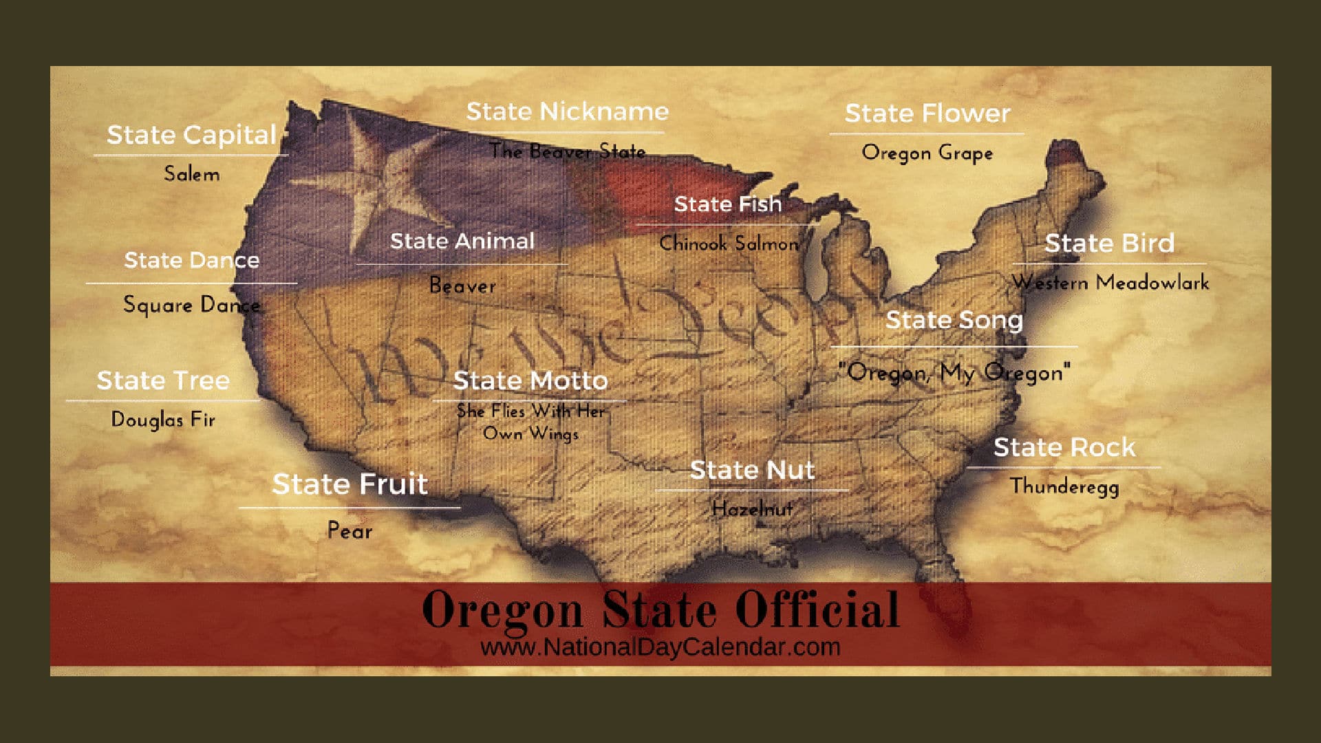 Oregon Official State Symbols